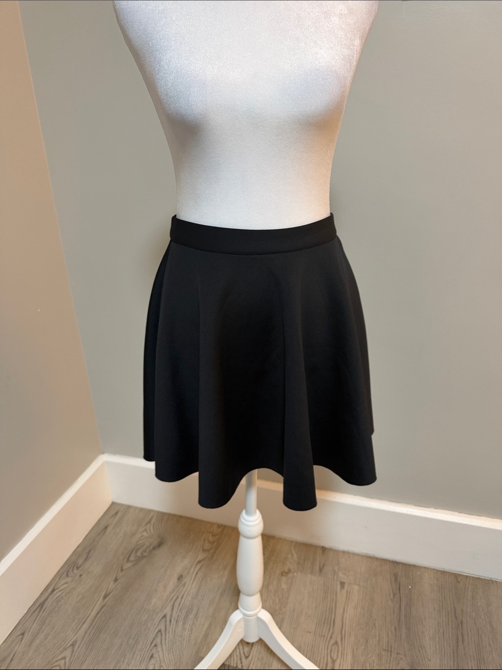 Abercrombie & Fitch Black Skater Circle Skirt